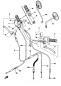 Steering-cables - TY50M - 1977 - Yamaha