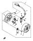 Flywheel Housing - TZ125H - 1981 - Yamaha