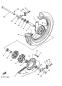 Hinterrad - TZR125 - 1995 - Yamaha