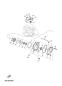 Wasserpumpe - X-CITY 125 - VP125 - 2008 - Yamaha