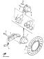 Hinterrad Bremssattel - XJ600 - 1986 - Yamaha