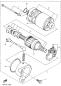 Anlasser - DIVERSION - XJ600S - 1999 - Yamaha