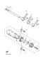 Schaltnocke & Schaltgabel - XJ900 DIVERSION - XJ900S - 2000 - Yamaha
