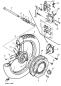 Vorderrad - XT500E - 1991 - Yamaha