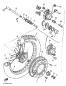 Vorderrad - XT500T - 1988 - Yamaha