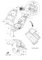 Kotflugel - XT660Z - 2009 - Yamaha