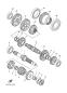Getriebe - DRAGSTAR 1100 CLASSIC - XVS1100A - 2000 - Yamaha