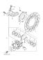 Hinterrad Bremssattel - DRAGSTAR 1100 CLASSIC - XVS1100A - 2006 - Yamaha