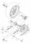 Hinterrad - XVS1300 CUSTOM - XVS1300CU - 2015 - Yamaha