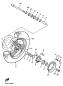 Hinterrad - VENTURE ROYAL - XVZ13TD - 1991 - Yamaha