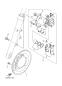 Vorderrad Bremssattel - YBR125 - YB125SPD - 2008 - Yamaha