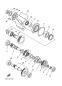 Getriebe - GRIZZLY 125 - YFM125A - 2008 - Yamaha