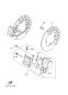 Vorderrad Bremssattel - BRUIN 4WD - YFM350FWA - 2004 - Yamaha