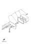Taillight - WOLVERINE 350 - YFM350FW-X - 1997 - Yamaha