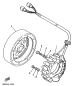 Generator - WARRIOR - YFM350X - 1991 - Yamaha