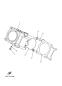 Zylinder - KODIAK 450 EPS - YFM450FWBD - 2023 - Yamaha