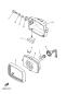 Headlight - BLASTER - YFS200 - 1990 - Yamaha