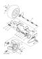 Hinterrad - BLASTER - YFS200 - 2004 - Yamaha