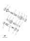 Getriebe - MAJESTY 250 - YP250 - 1996 - Yamaha