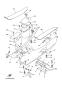 Staender & Fussraste - MAJESTY 250 - YP250 - 1998 - Yamaha