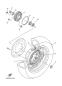 Hinterrad - MAJESTY 250 ABS - YP250A - 2003 - Yamaha