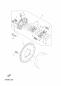 Hinterrad Bremssattel - XMAX 250 - YP250R - 2012 - Yamaha