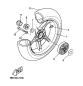 Hinterrad - AEROX - YQ50L - 2000 - Yamaha