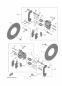 Hinterrad Bremssattel - WOLVERINE X4 850 - YXF850E - 2023 - Yamaha