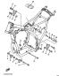 Rahmen - YZ250 - 1988 - Yamaha