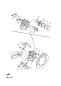 Hinterrad Bremssattel - YZ400F - 1998 - Yamaha