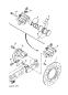 Hinterrad Bremssattel - YZ80 - 2000 - Yamaha