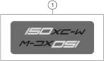Dekor - 150 XC-W - 2025 - Ktm