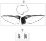 Decal - SXS 250 - 2007 - Ktm