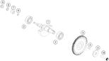 Balancer Shaft - 125 DUKE WEISS ABS - 2013 - Ktm