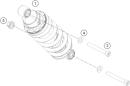 Federbein - 390 DUKE WHITE ABS - 2013 - Ktm