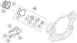 Wasserpumpe - 450 EXC - 2013 - Ktm