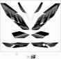 Dekor - 390 DUKE BLACK ABS BAJ.DIR - 2014 - Ktm
