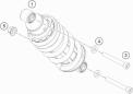 Federbein - RC 200 WHITE W-O ABS B.D. - 2016 - Ktm