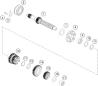 Getriebe I - Antriebswelle - 200 Duke, white w-o ABS-B.D.17 - 2017 - Ktm