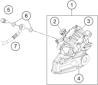 Bremszange Hinten - 250 Duke, orange, w-o ABS-B.D. - 2019 - Ktm