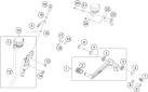 Rear Brake Control - 200 Duke, orange, ABS-B.D. - 2020 - Ktm
