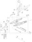 Swing Arm - 200 DUKE, orange, ABS-B.D. - 2021 - Ktm