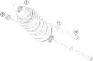 Federbein - 200 DUKE, white, w-o ABS - B.D. - 2022 - Ktm
