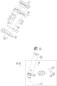 Instrumente / Schlosssystem - 250 DUKE, silver - B.D. LS - 2022 - Ktm