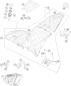 Tank, Sitzbank - RC4 R - 2022 - Ktm