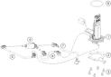 Kraftstoffpumpe - 125 DUKE, black, w-o DRL - B.D. - 2023 - Ktm