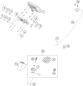 Instrumente / Schlosssystem - 250 ADVENTURE, blue - B.D. LS - 2023 - Ktm