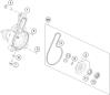 Wasserpumpe - RC 125, white - 2023 - Ktm