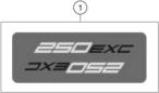 Dekor - 250 EXC - 2025 - Ktm