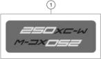 Dekor - 250 XC-W - 2025 - Ktm